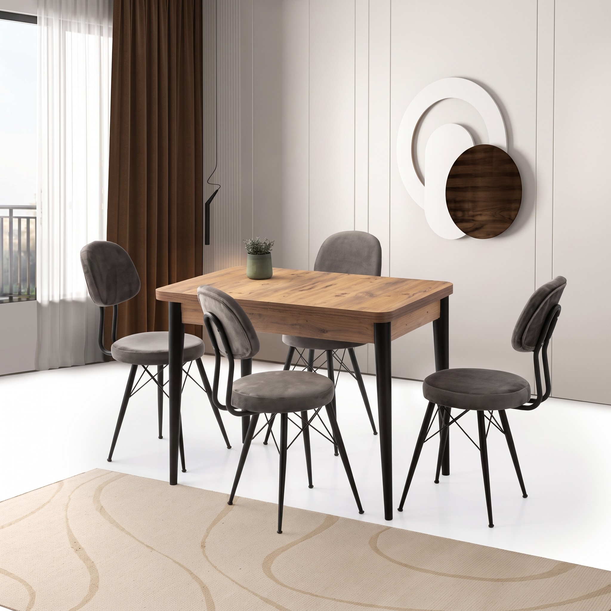 Gonca Masa 100x65 - Ece Sandalye