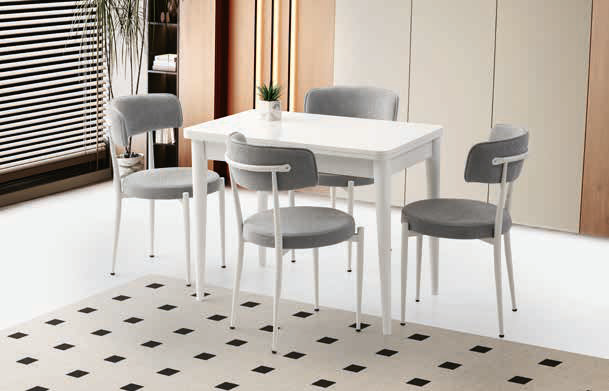 Gonca Masa 100x65 - Gözde Sandalye