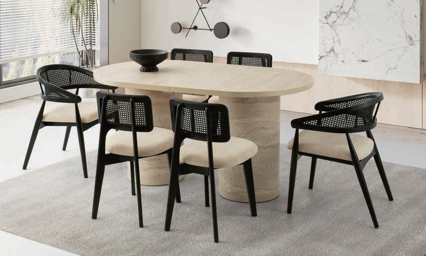 Picasso Masa, Gazel Sandalye ve Kuzey Sandalye